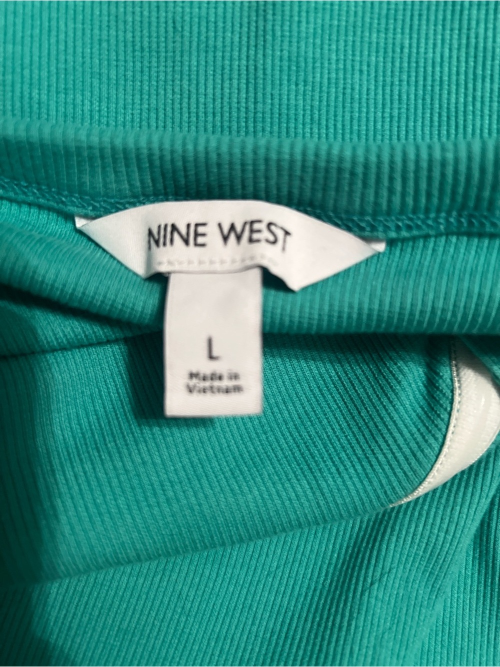NWT Nine West Green Halter Dress - Picture 4 of 6